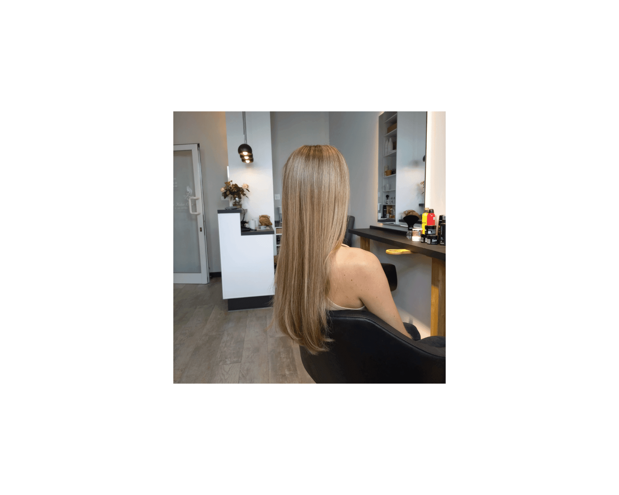 Koloryzacja z pojaśnieniami.