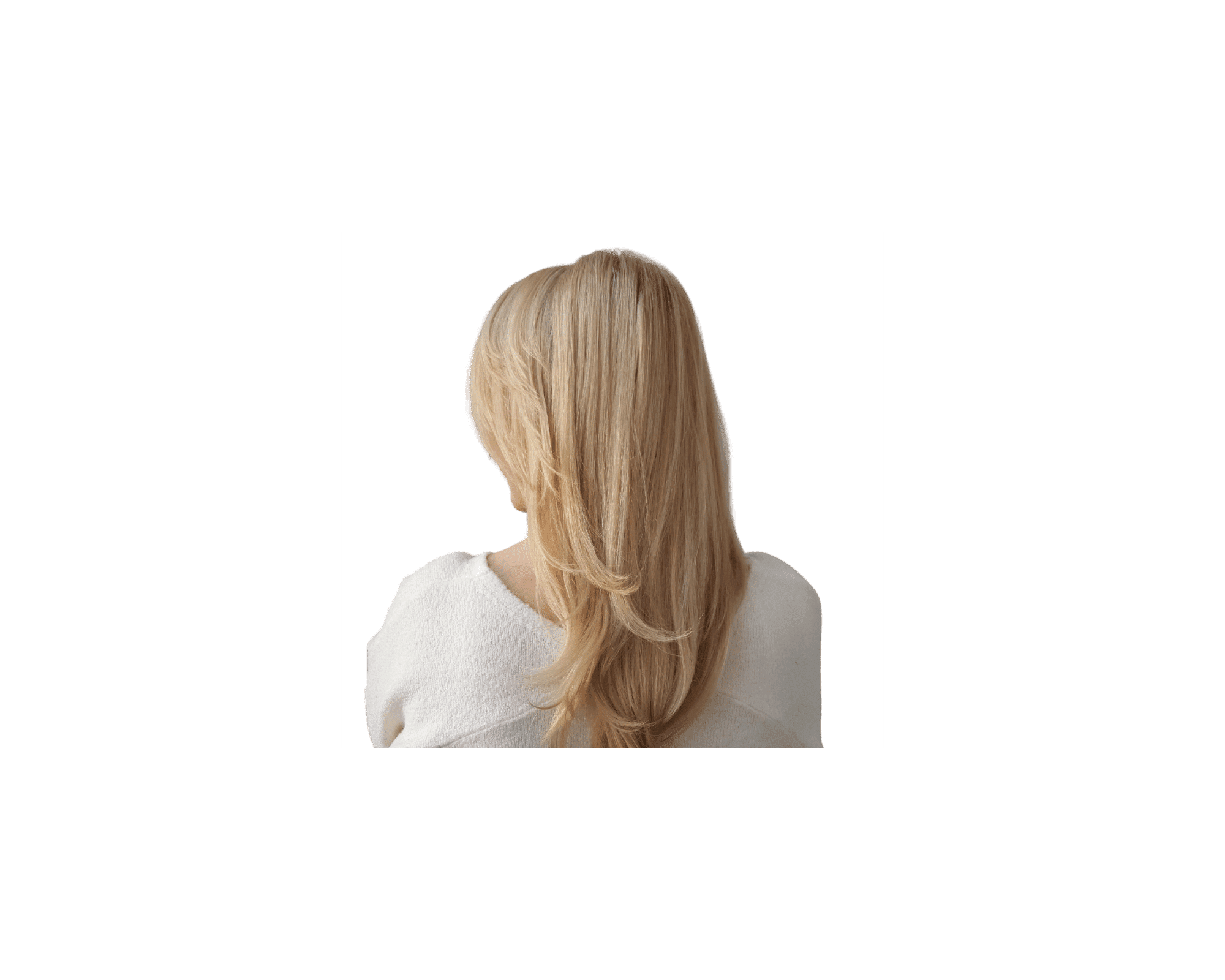 Dekoloryzacja odrostu z kolorem jednolitym i cieniowanie włosów.